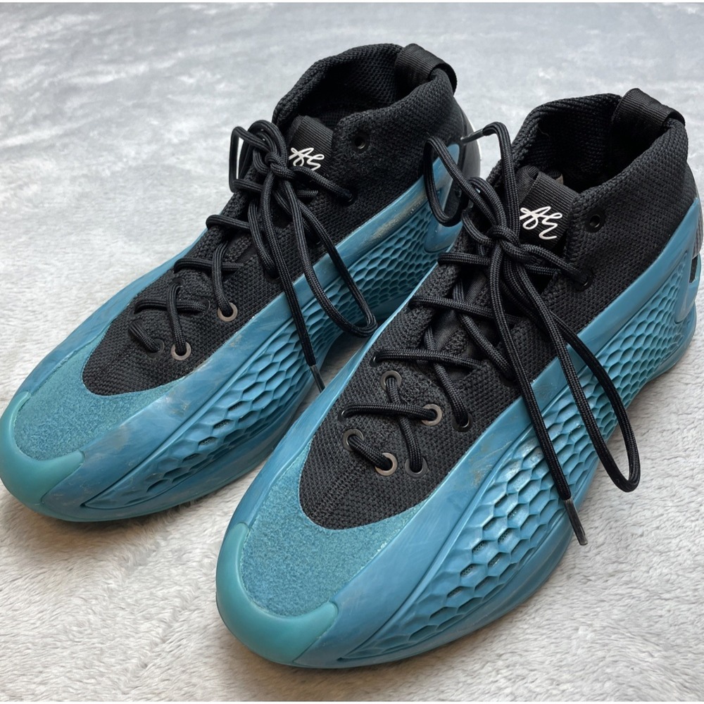 Adidas Mens AE 1 New Wave Arctic Fusion Sneakers 6.5 Anthony Edwards Basketball